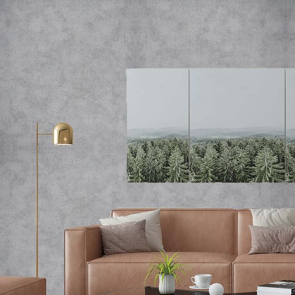 PAPEL TAPIZ NATURE CASSIA 0.52X10 MTS GRIS