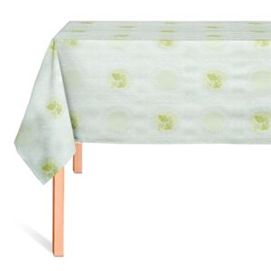 CUBREMESA ENCAJE PVC ESTILO NATURAL BLANCO