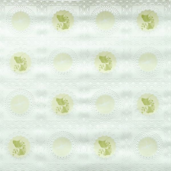 CUBREMESA ENCAJE PVC ESTILO NATURAL BLANCO