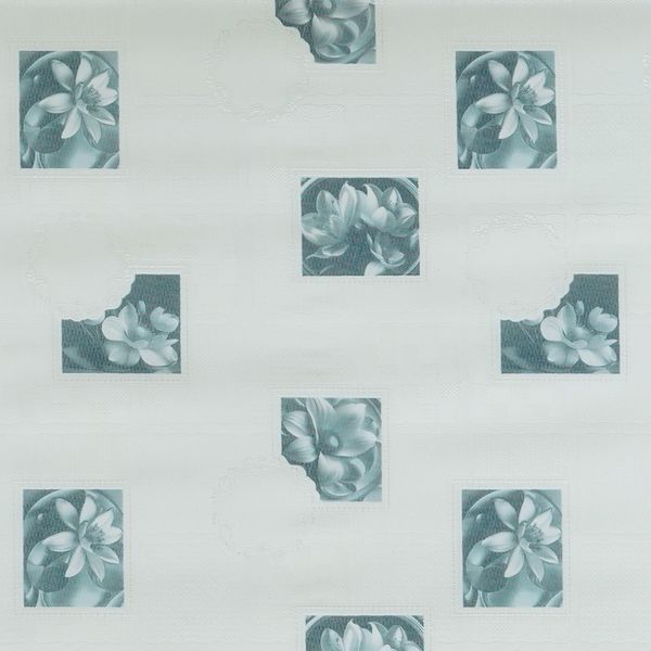 CUBREMESA ENCAJE PVC AZULEJOS FLORALES