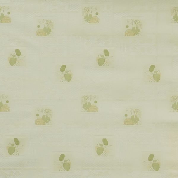 CUBREMESA ENCAJE PVC HOJAS SUAVES CREMA