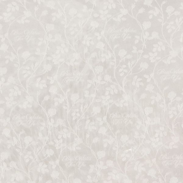 CUBREMESA TRANSP PVC JAZMIN BLANCO