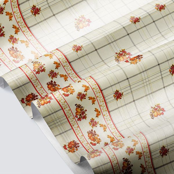 CUBREMESA PVC MAYRA CREMA 08