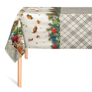 HULE SATIN TRADICION NAVIDEÑA CREMA