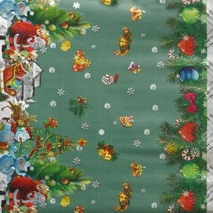 HULE SATIN TRADICION NAVIDEÑA VERDE