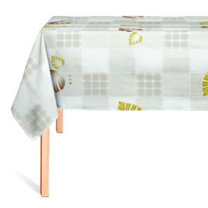 Cubremesa Plain Pvc Cuadro Natural