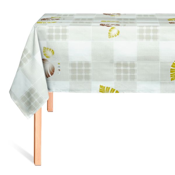 Cubremesa Plain Pvc Cuadro Natural