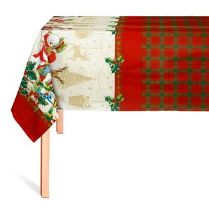 Cubremesa Plain Pvc Alegria Festiva Crema