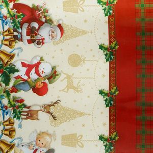 Cubremesa Plain Pvc Alegria Festiva Crema