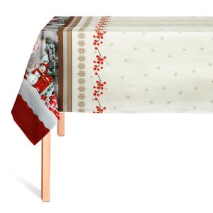 Cubremesa Plain Pvc Villancico De Invierno