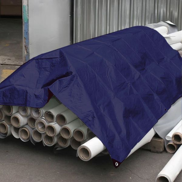 TARFLEX 350G 2.0 M ANCHO DARK BLUE/SILVER