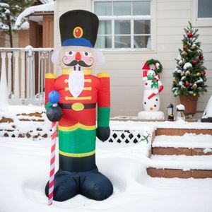 Navidad Adorno Cascanueces 240Cm Rojo/Verde (Mc-1823)