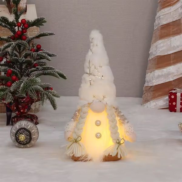 Navidad Muñeco Nomo 30Cm Dorado (Gc-206)