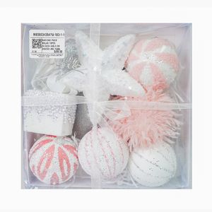 Navidad Pack Bolas 18Pzs 24.5X24.5X8.2 Cm Diseño (Mc-1568)