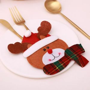 Navidad Porta Cubiertos Reno 17X13Cm Rojo/Verde (Mc-2071)