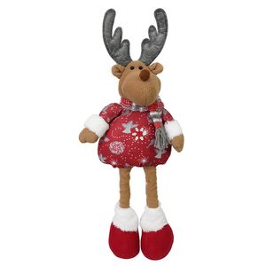 Navidad Patilargo Reno 50Cm Rojo (Mc-1988)
