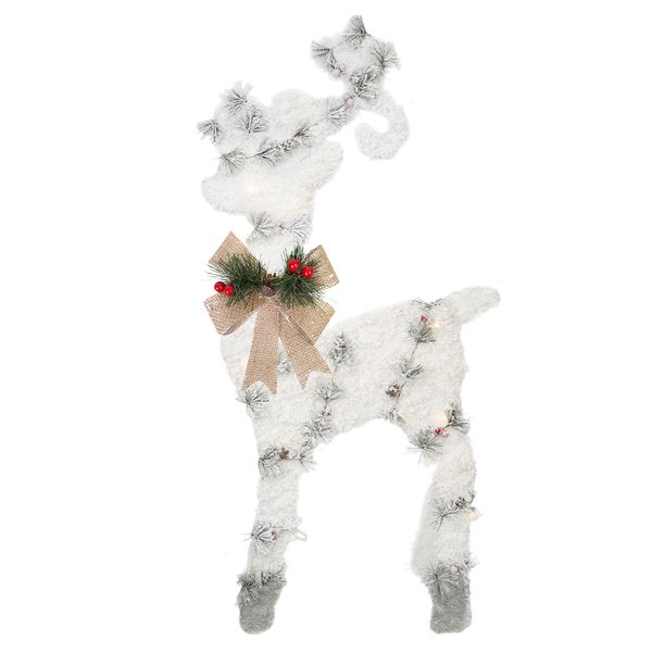 Navidad Deco Led Reno 35 Focos 50X102 Cm Luz Calida (Hc-472)