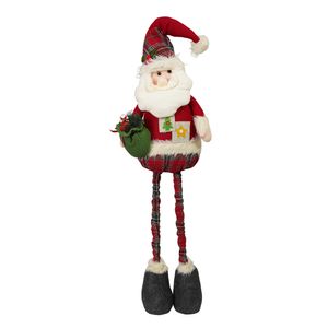 Navidad Patilargo Noel Verde 100Cm (Mc-1970)