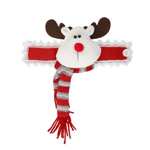 Navidad Sujetador Cortina Renito 31X27Cm Rojo/Gris (J1-6)