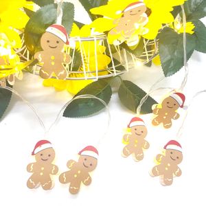 Navidad Luces Led Jengibre Luz Calida (Hc-671)