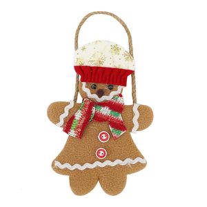 Navidad Adornos P/Arbol Jengibre Niña 13Cm X 22Cm Marron (Jt038)