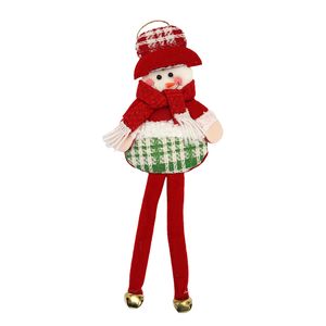 Navidad Adornos P/Arbol Nieve 14Cm X 30Cm Rojo/Verde (Jt049)