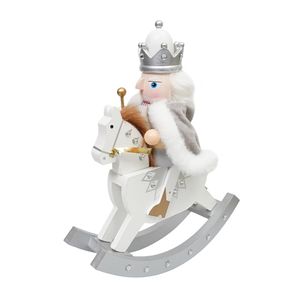 Navidad Cascanueces Jinete Uniforme I 30Cm Plateado (N01640)
