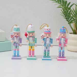 Navidad Cascanueces Iii X 4 Pzs 12.5 Cm Pastel (N01162)