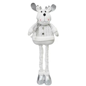 Navidad Patilargo Reno 80Cm Plateado (Mc-1707)