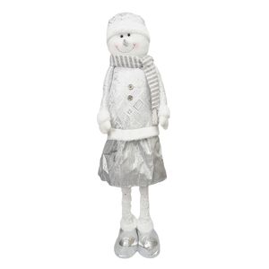 Navidad Patilargo M/Nieve 100Cm Plateado (Mc-1688)