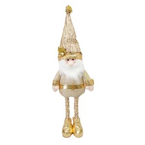 Navidad Patilargo Santa 60Cm Dorado (Sx-Y2120)