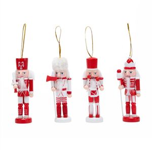 Navidad Cascanueces Vi X 4 Pzs 12.5 Cm Rojo/Blanco (N01223)