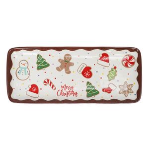Navidad Bandeja Chocofestin 33.5X14.2X3Cm Multicolor (25046)