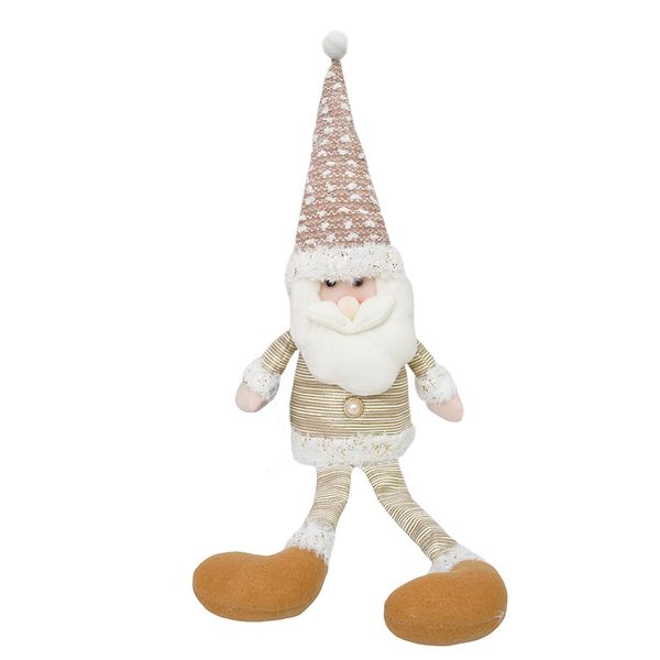 Navidad Muñeco Santa 42Cm Dorado (Hx-21047A)
