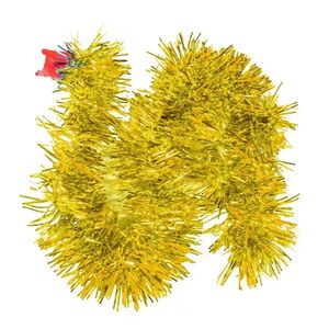 Navidad Guirnalda Eco 2 Mts Dorado (Zh-07)