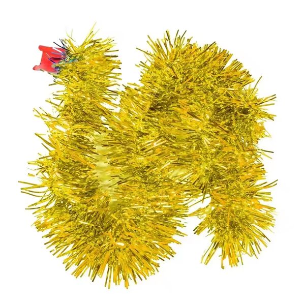 Navidad Guirnalda Eco 2 Mts Dorado (Zh-07)