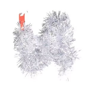 Navidad Guirnalda Eco 2 Mts Plateado (Zh-09)