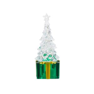 Navidad Vela Led Arbol Caja Verde (Chr146-001Gr)