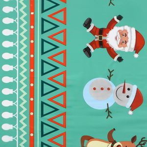 CUBREMESA PLAIN PVC NAVIDAD AMISTAD VERDE