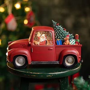 Navidad Adorno Led Santa Car 22X9X14Cm L/Calida (Wdl-24063A