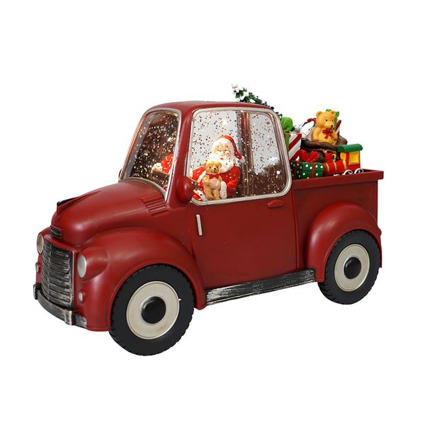 Adorno LED Santa Car 22 x 9 x 14 cm L/Calida