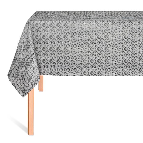 CUBREMESA ENCAJE PVC DALILA PLATA