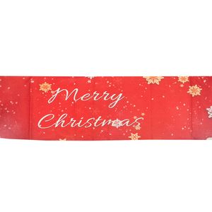 Navidad Camino De Mesa Mc Ii 33X240Cm Rojo (Yc-037)