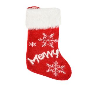 Navidad Bota Rojo/Blanco 45X21Cm Mc (K6-5)