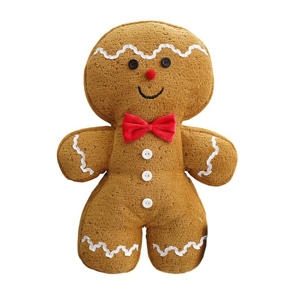 Cojín Navideño Jengibre 30 x 45 x 5 cm Marron