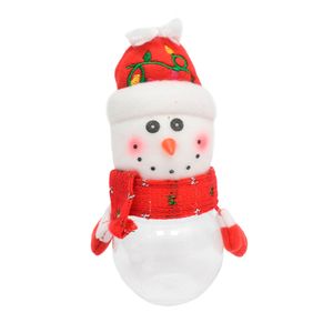 Navidad Tarro P/Dulces 5X8X17Cm Muñeco Nieve (E15-5)
