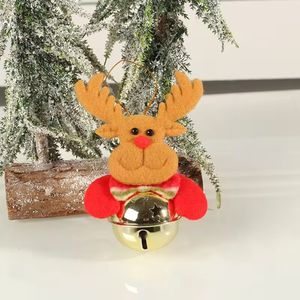 Navidad Adornos P/Arbol Campana 10X7Cm Rj/Bl Reno (D2-3)