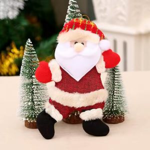 Navidad Adornos P/Arbol Bailarin 18X13Cm Santa (D1-1)