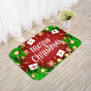 Navidad Tapete Noel C/Trineo 45X 70 Cm Rojo (Ky-01)