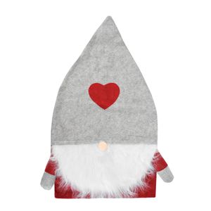 Navidad Funda Silla Heart Duende 82X48Cm Girs/Rojo (G10-2)